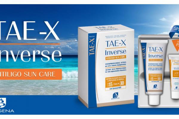 tae-x inverse αντιηλιακο για τη λεύκη