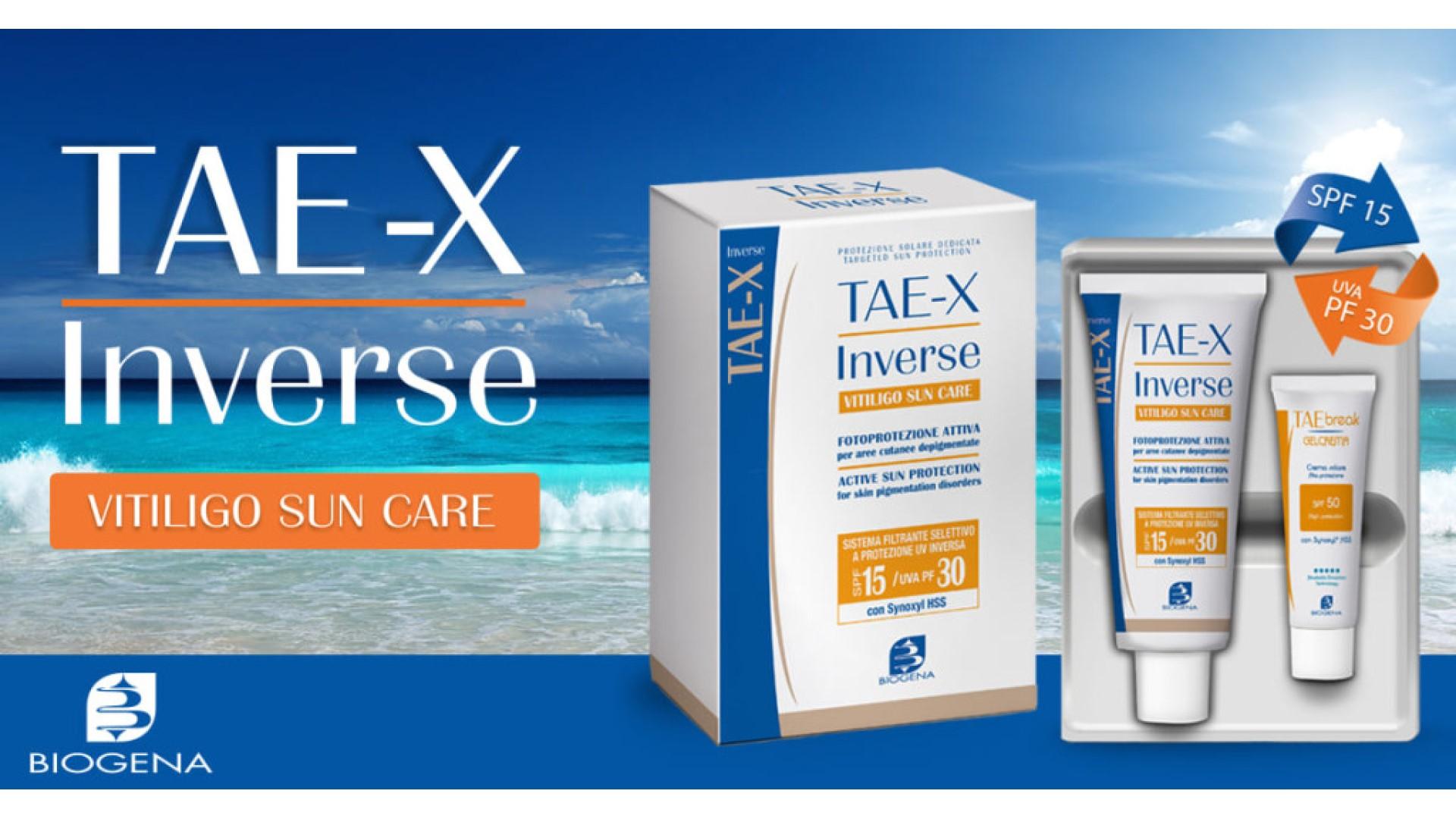 tae-x inverse αντιηλιακο για τη λεύκη